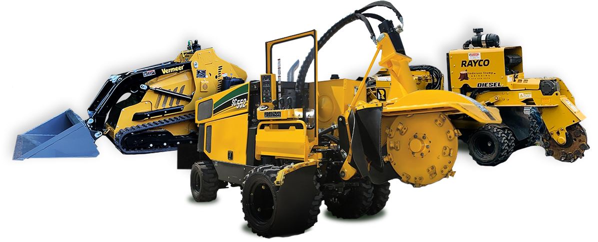 Waukesha stump grinding and removal equipment